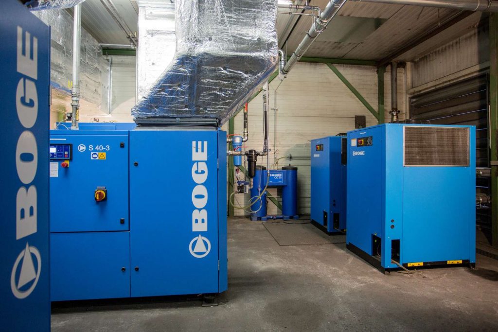 Air compressor Belfast installation by PCM Air Power